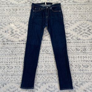 Rag & bone- 29 high rise skinny- color heritage